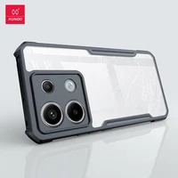 Xundd For Xiaomi Poco X6 X6 Pro Case Transparent Back Cover Luxury Shockproof Bumper Protective Shell Plain Clear Phone Cases