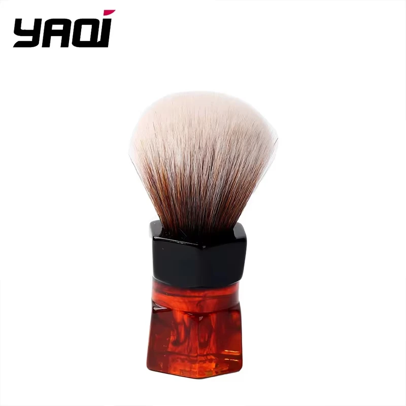 2026년 신제품 남성용 면도 브러쉬 YAQI 24mm 모카 익스프레스 합성 헤어 바베 남자친구 선물용