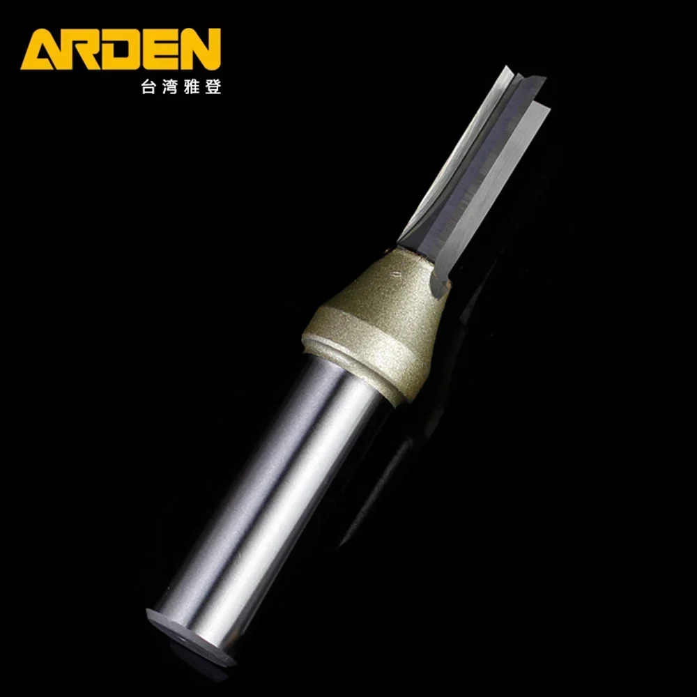 ARDEN TCT 3 플루트 스트레이트 다기능 커팅 라우터 비트 드릴링 트리밍 조각 목재 MDF 목공 밀링 커터