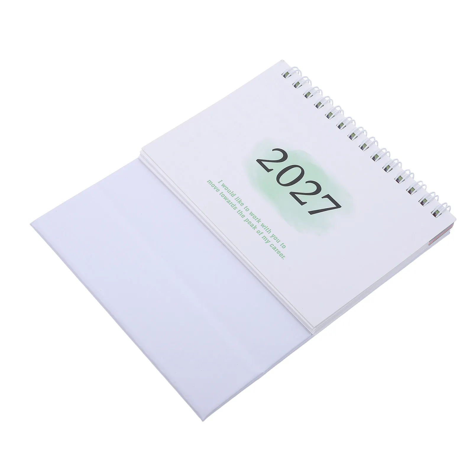 2027 달력 미니 책상 달력 2026-2027 사무실 책상 소형 데스크탑 미니 홈 스쿨 일정 미니 일일 일정 플래너 선물