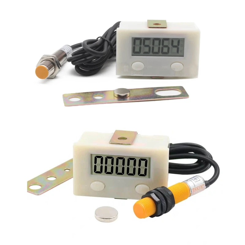 Digital Counter for Knitting Machine 0-99999 Digit Counter with Magnetic  Induction Electronic Tally Counter Puncher - AliExpress