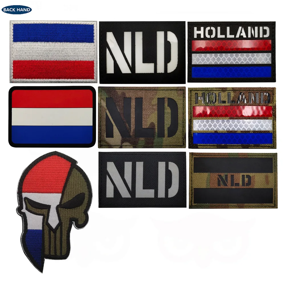 Nld Nederland Infrarood Reflecterende Ir Multicam Patches Holland