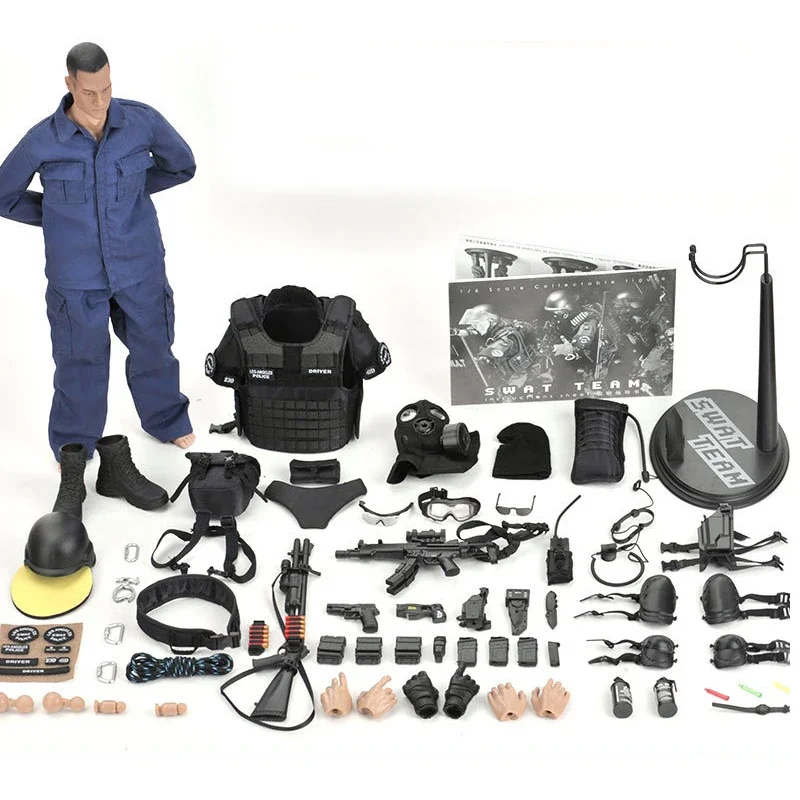 Swat Soldier Action Figure | 1 6 Soldier Action Figures
