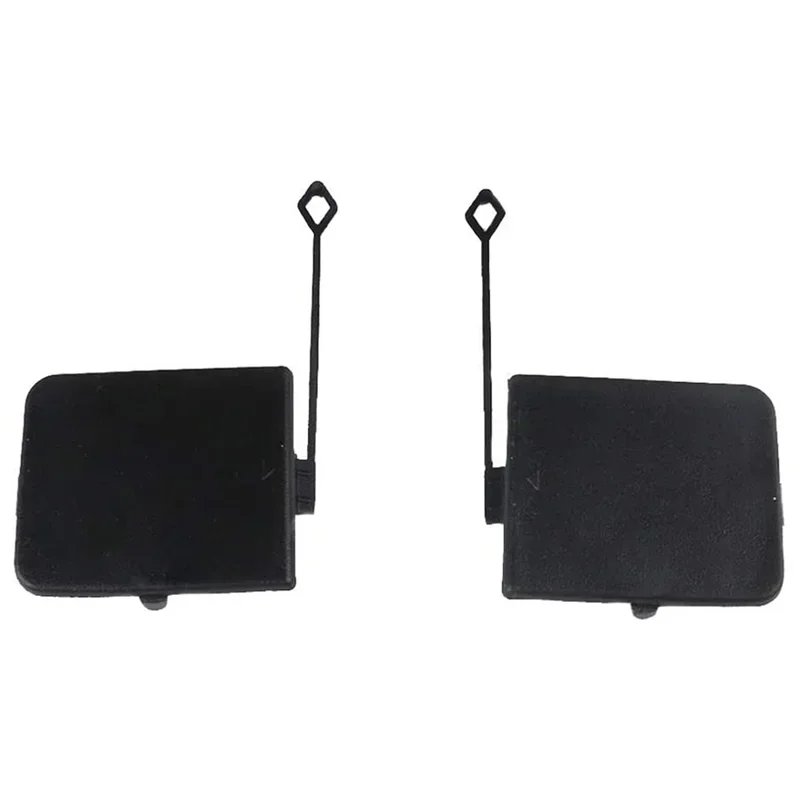 Car Rear Bumper Hook Cover 2PCS Car Rear Right Left Bumper Tow Eye Hook Cover Cap For BMW X1 E84 2013 2014 2015 51127303815 51127303816 Exterior Parts
