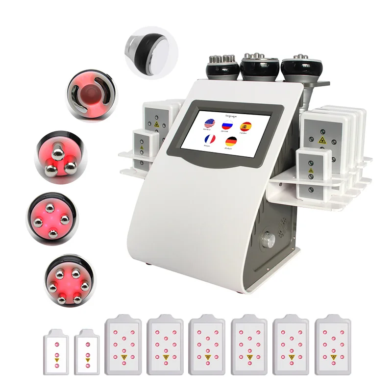 超音波脂肪吸引rf真空キャビテーションコラーゲン刺激セルライト除去脂肪を燃やす肌引き締めボディ痩身マシン