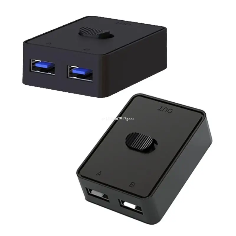 

Convenient USB Printer Sharing Adapter Two PCs to One Printer Dropship