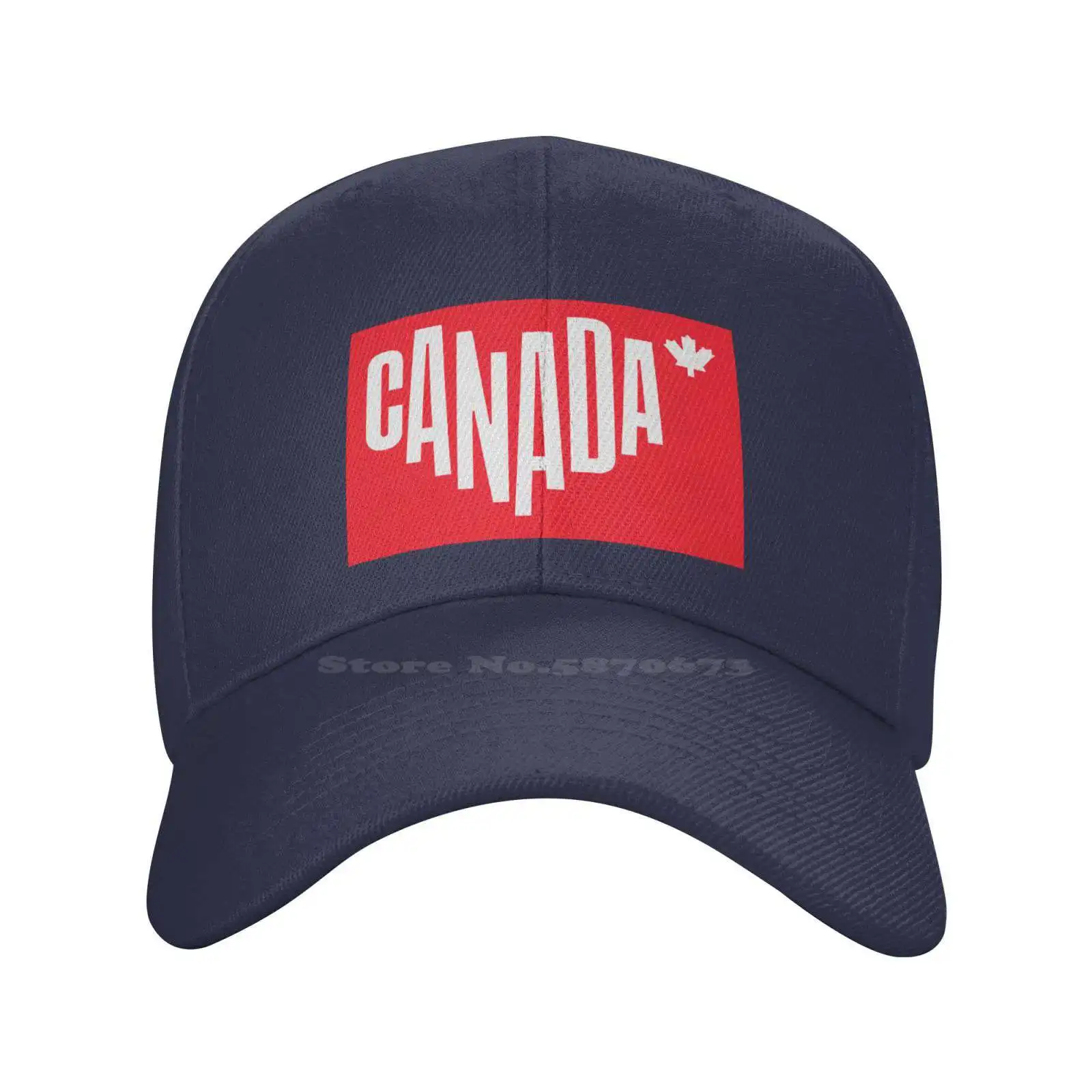 

Destination Canada Top Quality Logo Denim cap Baseball cap Knitted hat