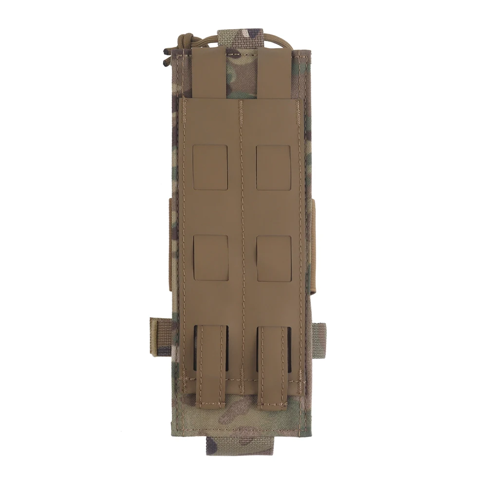 Tactical R Series Style Radio Pouch Molle Walkie Talkie Bag Water Cup Storage Pack with Quick Release Buckle Elastic Rope Shock