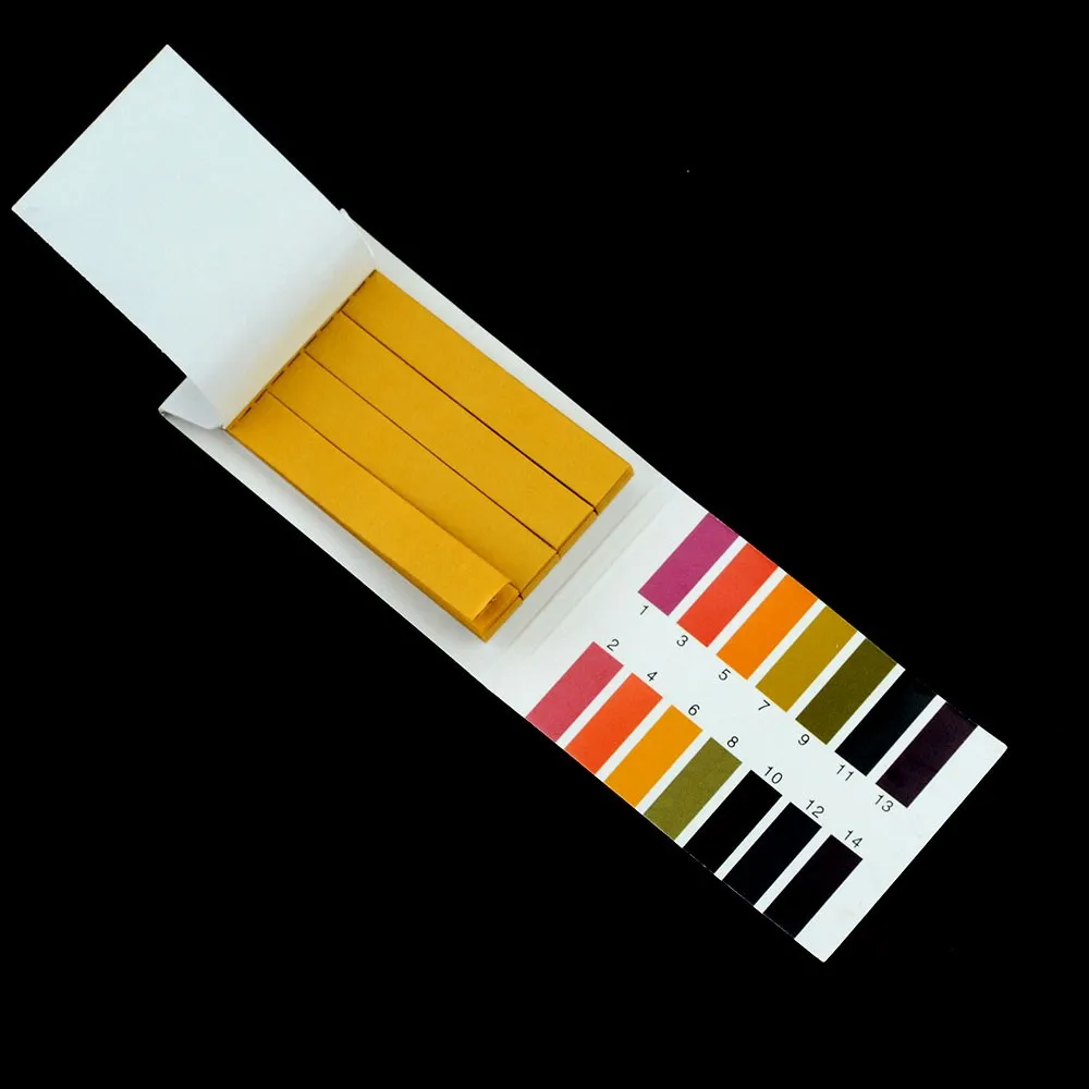 Professional 1-14 PH Litmus Paper Ph Test Strips 80 Strips/pack for Water Aquarium Water Cosmetics Soil Acidity Test Strips water tester strips,litmus test strips,litmus paper test strips,ph test paper
