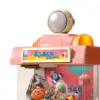 Electric Claw Machine Toy Exciting Play with Mini Dolls, Tokens, Tumbler Doll 5