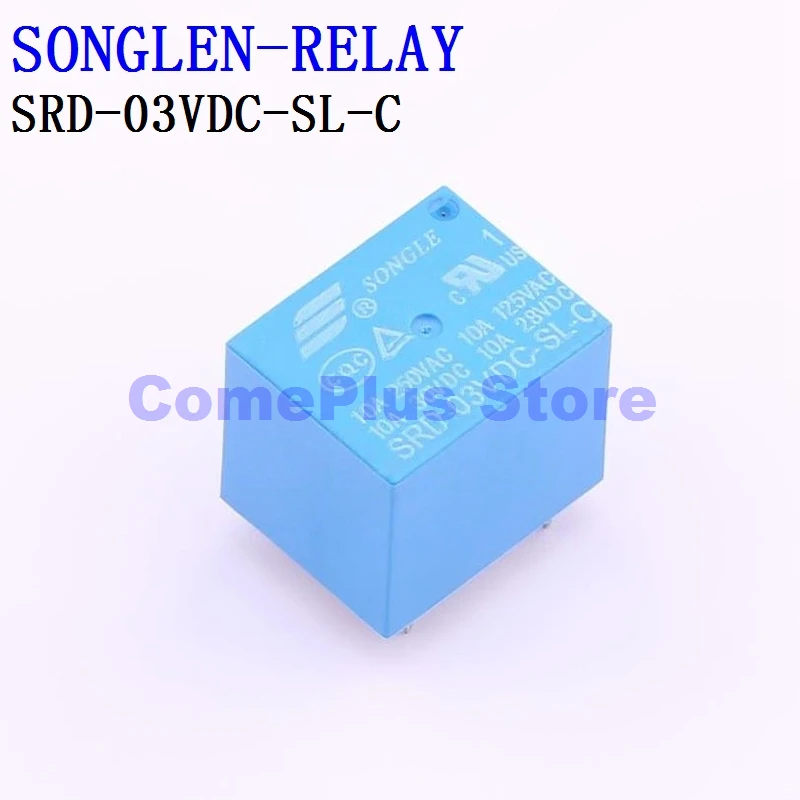 5PCS SRD-03VDC-SL-C SRD-05VDC-SL-C SRD-09VDC-SL-C SRD-12VDC-SL-C SONGLEN RELAY Power Relays 5pcs srd 12vdc sd c srd 24vdc sd c songlen relay power relays