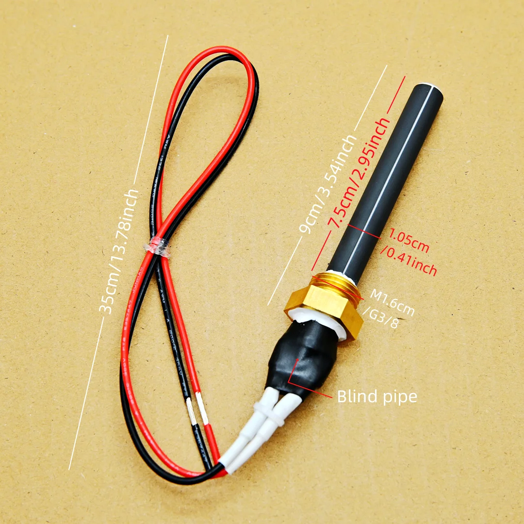 Ceramic Glow Igniter 3/8 Inch Ignition Resistor Pellet Stove 220v 300w Ignition Cartridge Ignition Rod For Pellet Stove 100x10.5x6 Mm - View #3