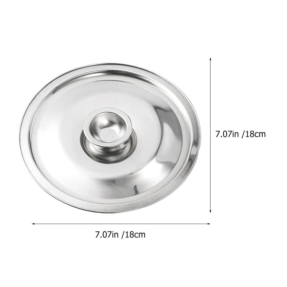 Oil Cylinder Cover Stainless Steel Pot Lids 18/20/22cm Replacement For Saucepan Frying Pan Kitchen Cooking stainless steel pot lid