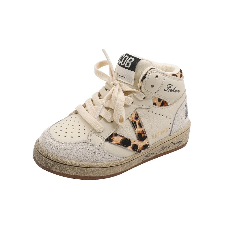 

Casual board shoes Childrens sneakers Boy's Girl's outdoor walking High Top sneakers Kids Breathable Running Chunky sports Shoes