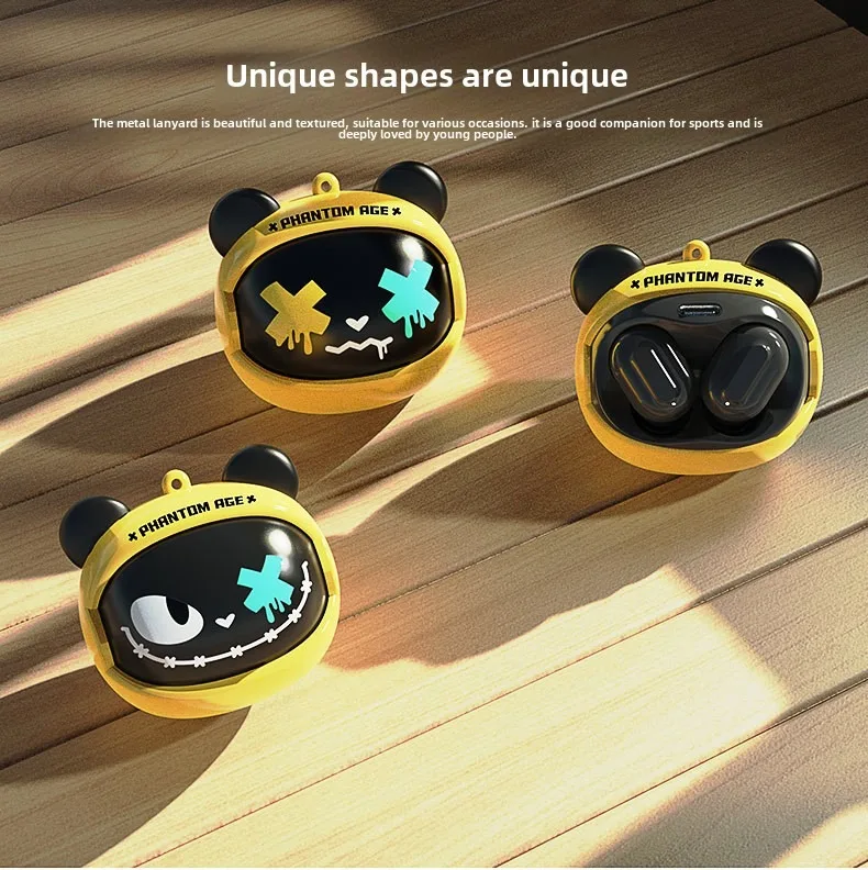 Rotating Face Changing Bluetooth Earphones with Long Battery Life G05D