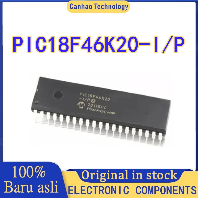 

5PCS PIC18F46K20-I/P PIC18F46K20-I P PIC18F46K20-I PIC18F46K20 PIC18F46K PIC18F46 PIC18F PIC18 PIC IC Chip MCU DIP40 in Stock