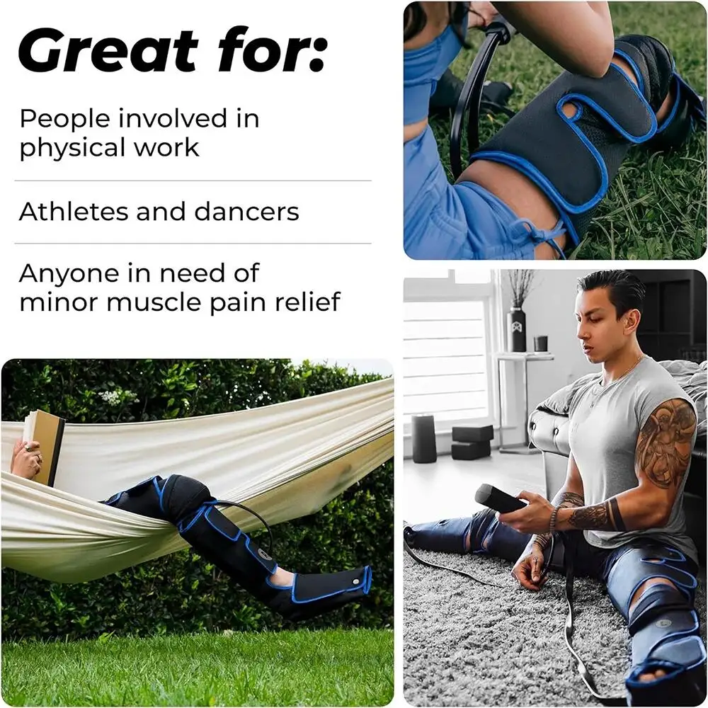 مرخي عضلات الساق بضغط الهواء ، تخفيف تعب القدم ، م...