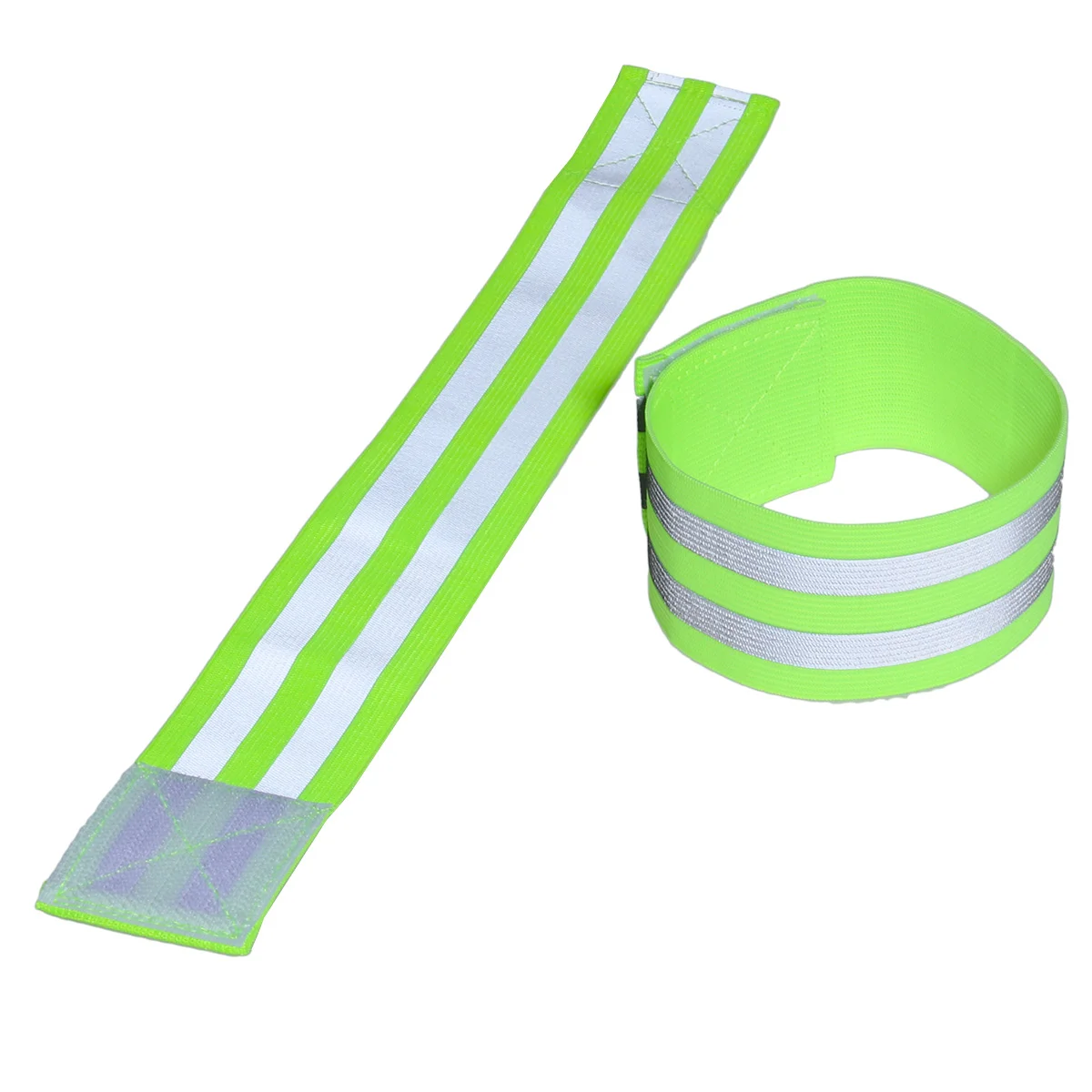 

Reflective Tape Bands High Visibility Adjustable Reflective Tape Gear Wrist Arm Ankle Leg Outdoor Safety Reflector Straps Night