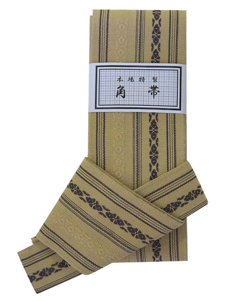 Japanese Gentlemen's Kimono Belt Shaped Waist Seal Wearing Things Corner Belt Yukata Waist Wabi-sabi Accessories Cotton
