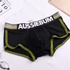 Wholesale cotton men's underwear men's boxers net through u convex design boxers boxers men's underwear 2