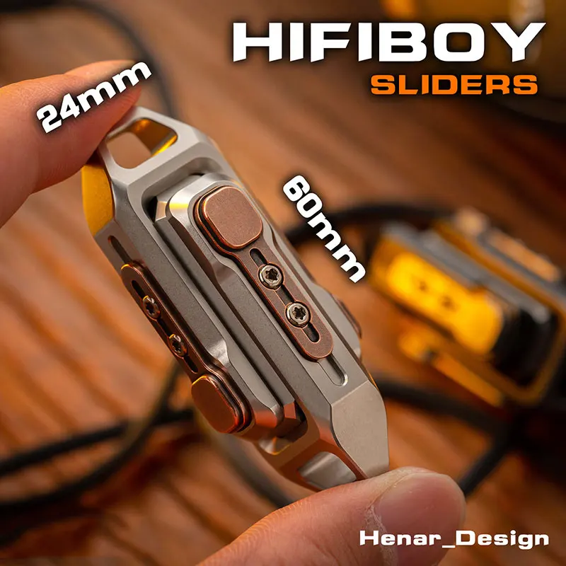Hifiboy フィジェット スライダー WANWU EDC メタル フィ