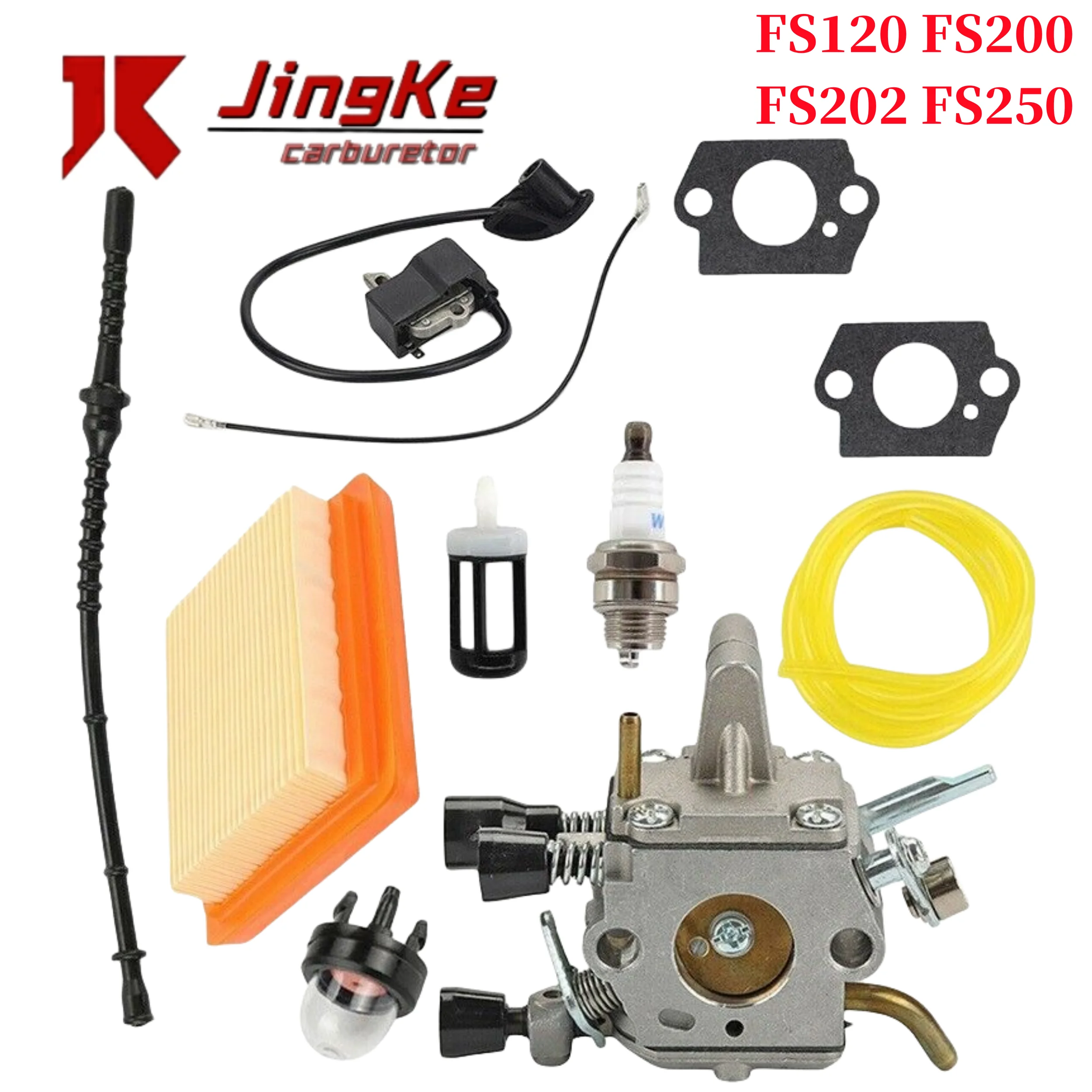 Zama FS250 Mower Carburetor Fs120 Fs200 Fs250 Fs300 Fs350 Fr350 C1q-s83 fs300 Sthil carburetor zama c1t carburetor carburetor replacement parts carburetor accessories carburetor kit