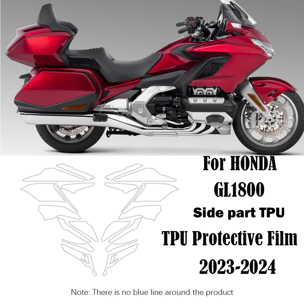 TPU Protective Film For HONDA GL1800 Windshield Anti -scratch Film Special Real Fairing Protection Parts GL 1800 2023-2024 1set 3d printer parts v openbuildd wheels v gantry plat set special slide plate pulley for 2020 2040 v slot aluminum profiles