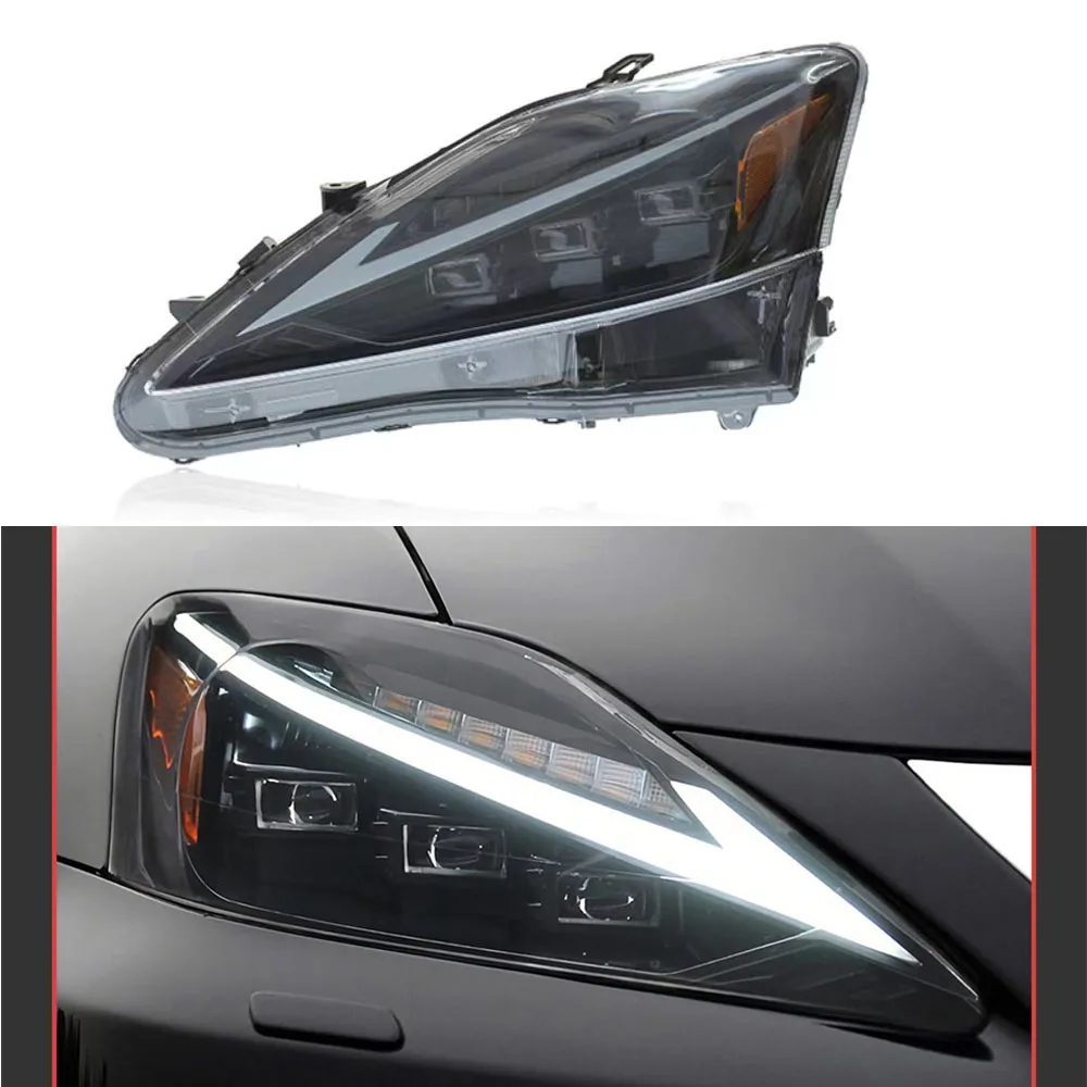 

Headlight For Lexus IS250 IS300 IS350 LED Headlights 2006-2012 Head Lamp Car Styling DRL Signal Projector Lens Auto Accessories