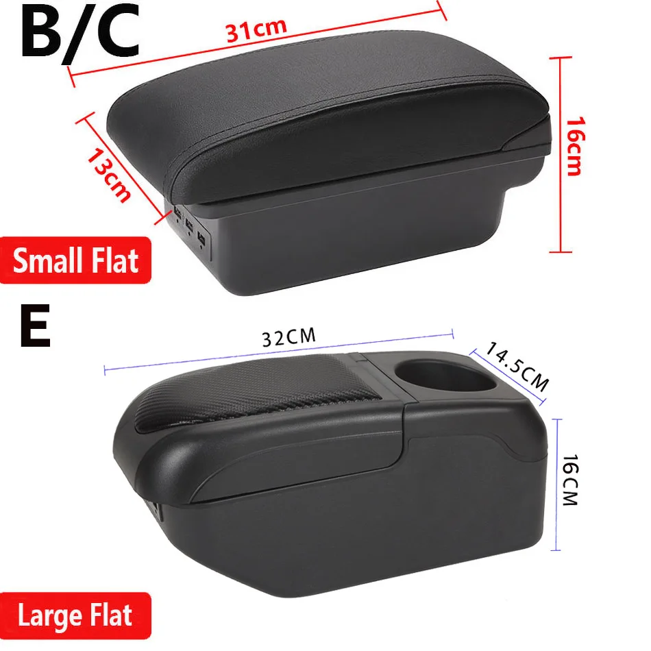 For Suzuki Swift Armrest Box For Suzuki Swift Car Armrest Car Accessories Interior details storage Box Retrofit parts 2005-2023