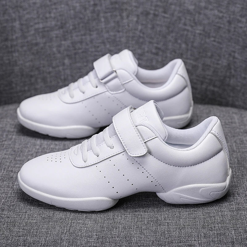 White Cheerleading Shoes Team Training Competition Cheerleading Dance Shoes Girls Sports