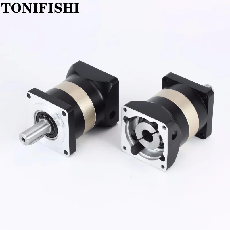 1PCS 헬리컬 정밀 유성 감속기 PFX60-L1 400W 750W 서보 스테퍼 모터 기어 드라이브 수직 감속기 PFX120-L2