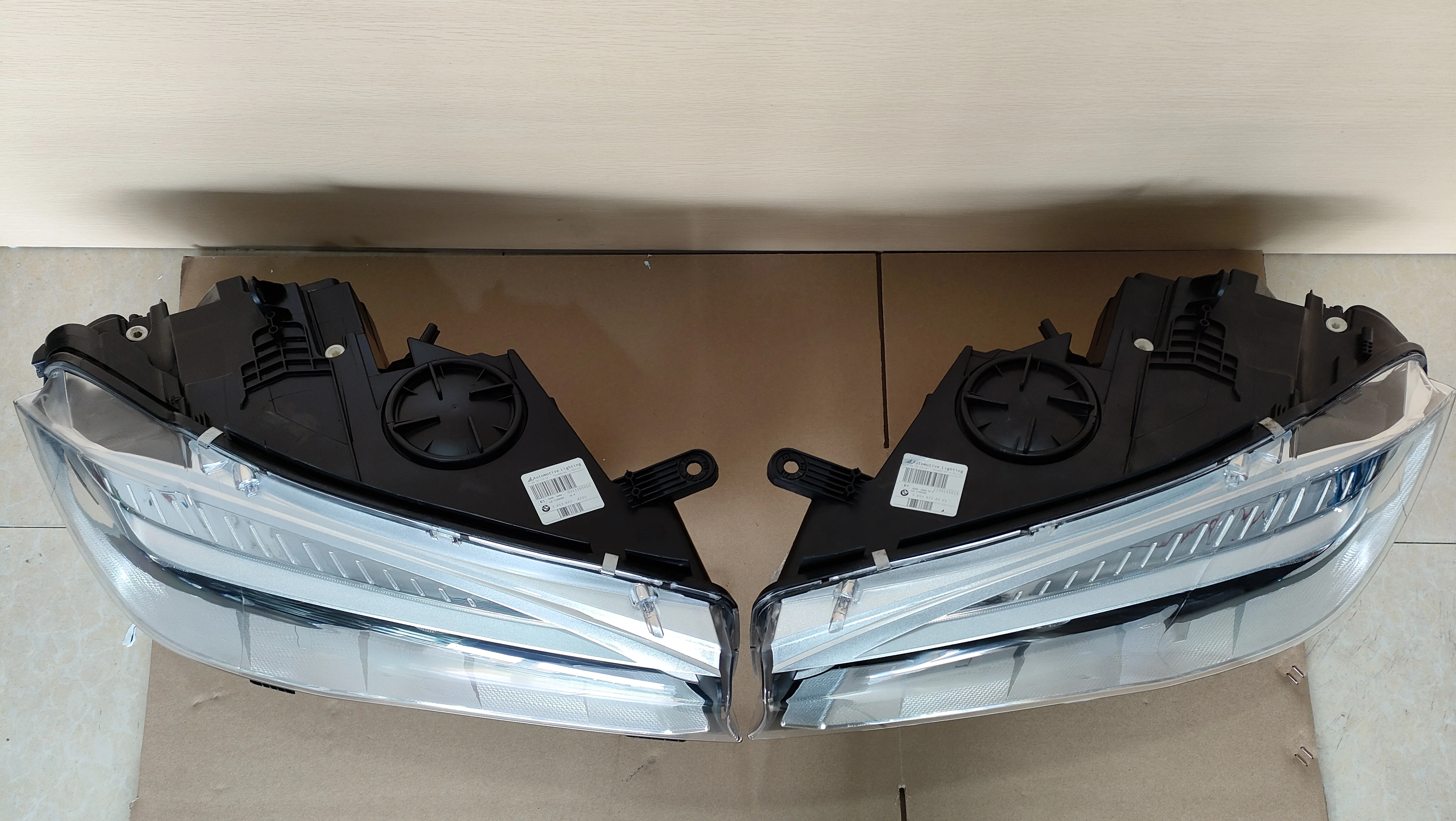  중고 플러그 앤 플레이 풀 헤드라이트, 컴퓨터 시스템 포함, 적응형 LED 헤드램프, Farol X5 F15 2014-2018 년