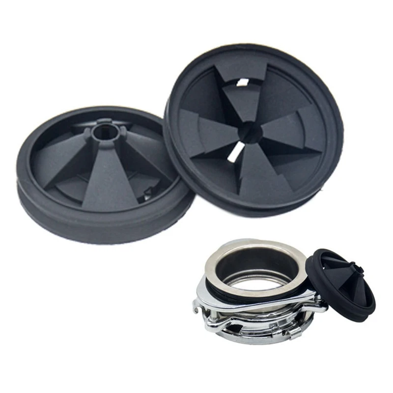 2Pcs Silicone Waste Disposer Anti Splashing Cover 87Mm Outer Diameter Fit For Insinkerator Food Waste Disposer 4