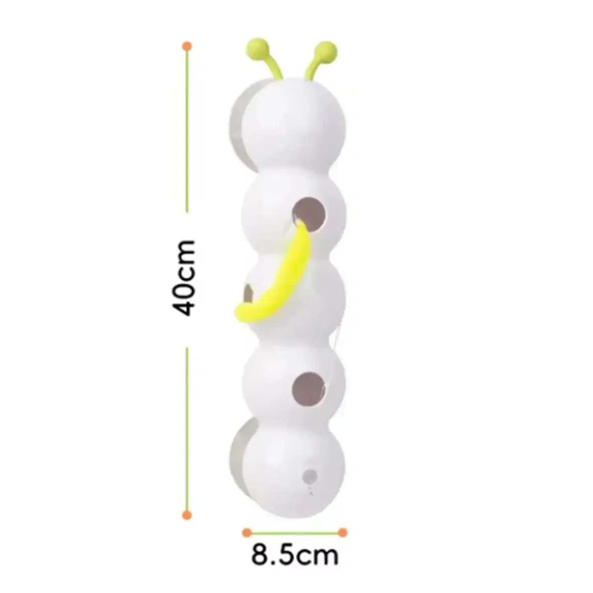 Interactive ABS Smart Caterpillar Toy for Indoor Cats