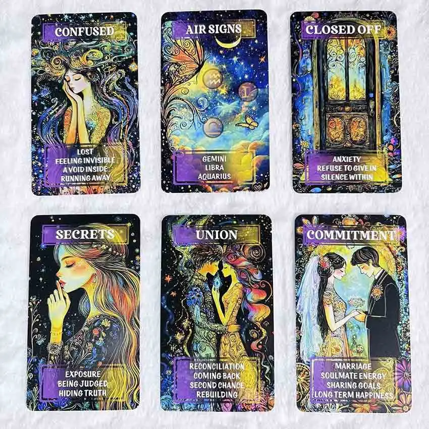 12x7cm Soul Symphony Oracle Cards 4
