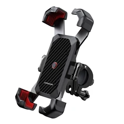 Joyroom 360° Rotating Shockproof Bike Phone Holder (Black)