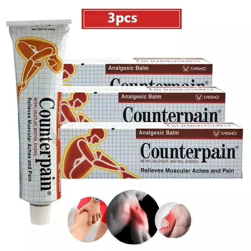 

120g Thailand Counterpain Hot Analgesic Balm Relief Arthritis Aches Rheumatoid Muscle Pain Ointment Pain Balm And Relieve
