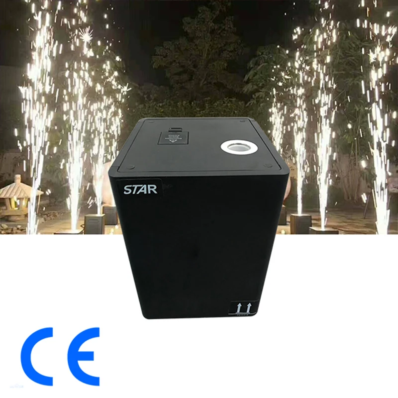 

Electric sparkler fireworks cold Pyro machine for stage wedding Party Remote/DMX 512