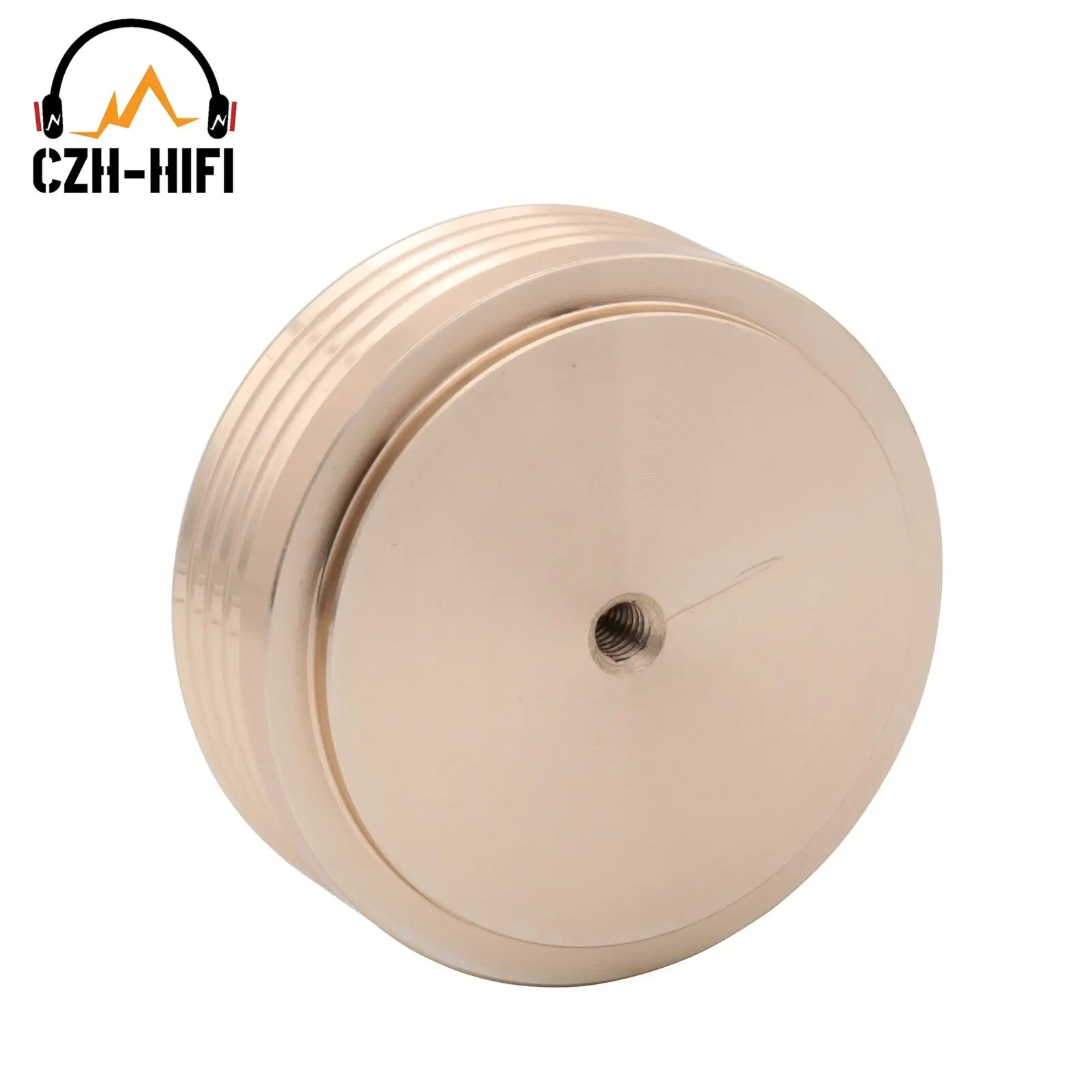 44mm 39mm bearbeitetes massives Aluminium Lautsprecher Isolation ständer Basis verstärker CD-Player Plattenspieler Spike Füße Matte Pad Kegel Audio DIY – Detail 2