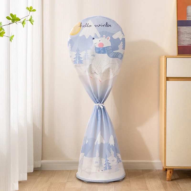 Сгънато съхранение на Electric Fan Dust Cover