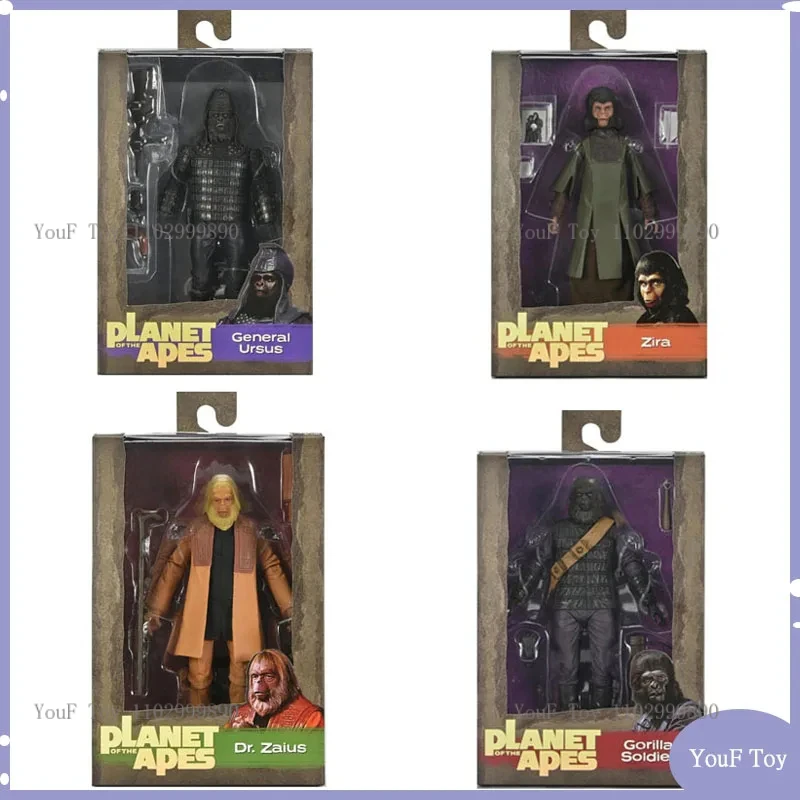 Figurine Super7 ReAction Soldat Gorille (Chasseur) - Planète Des Singes, Comme Neuve Dans Sa Boîte