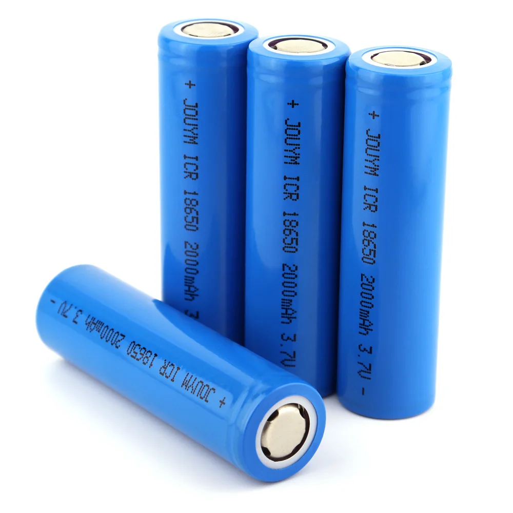 100% Nuova Batteria Ricaricabile Al Litio Originale Jouym 3.7 V 2000Mah 18650