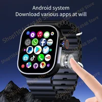 DW100 Pro Upgrade S10 Ultra 3 max Smartwatch Touch ID Smart Watch With Amoled Screen Android 10.0 System GPS WIFI NFC Compass 2