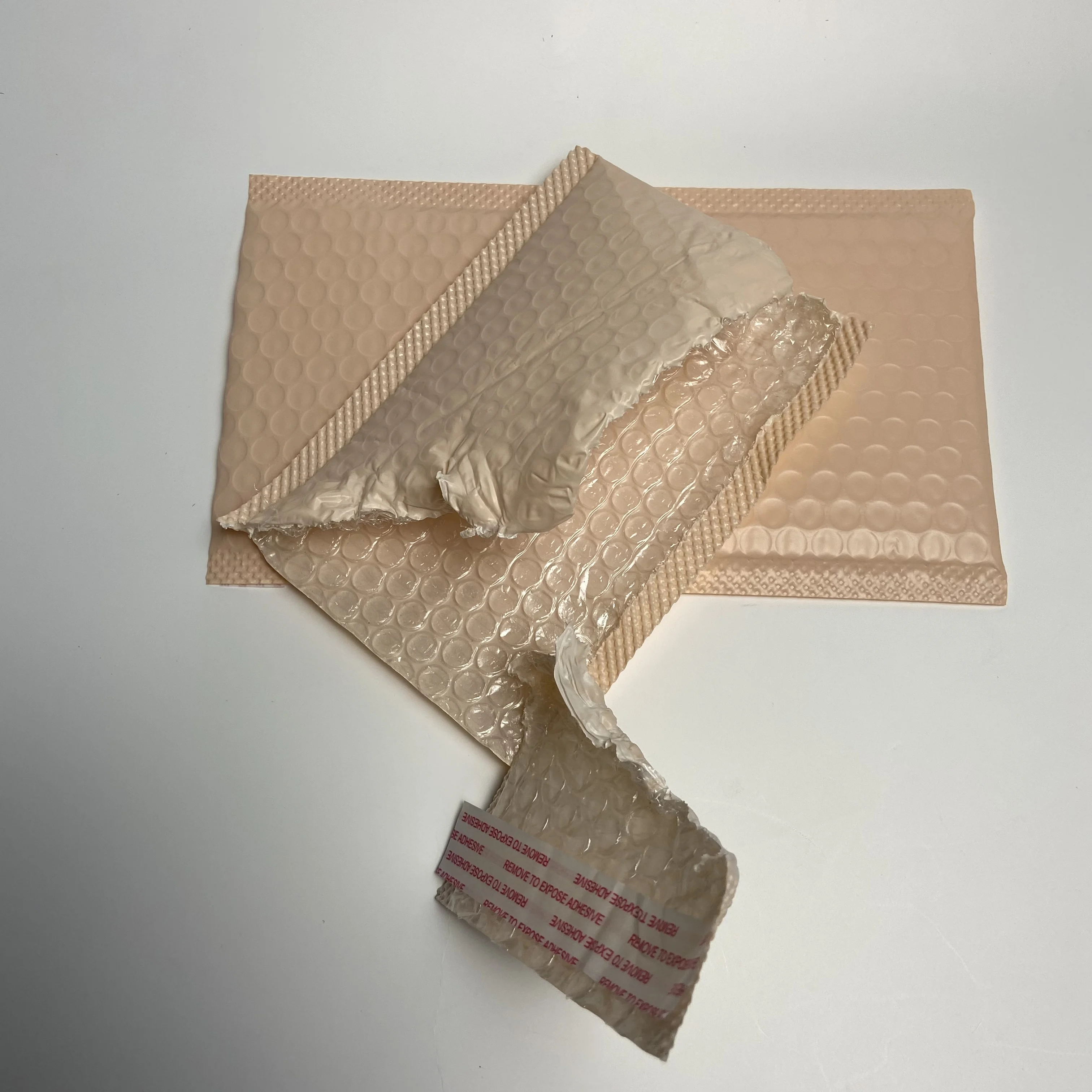 10PCS Bubble Mailers Nude Color Shipping Bags Self-Seal Packaging Bags Padded Envelopes Packaging For Small Business