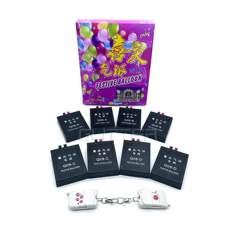 Remote control AA battery type 2 4 8 12 Channel wedding stage connection receiver balloon fire machine