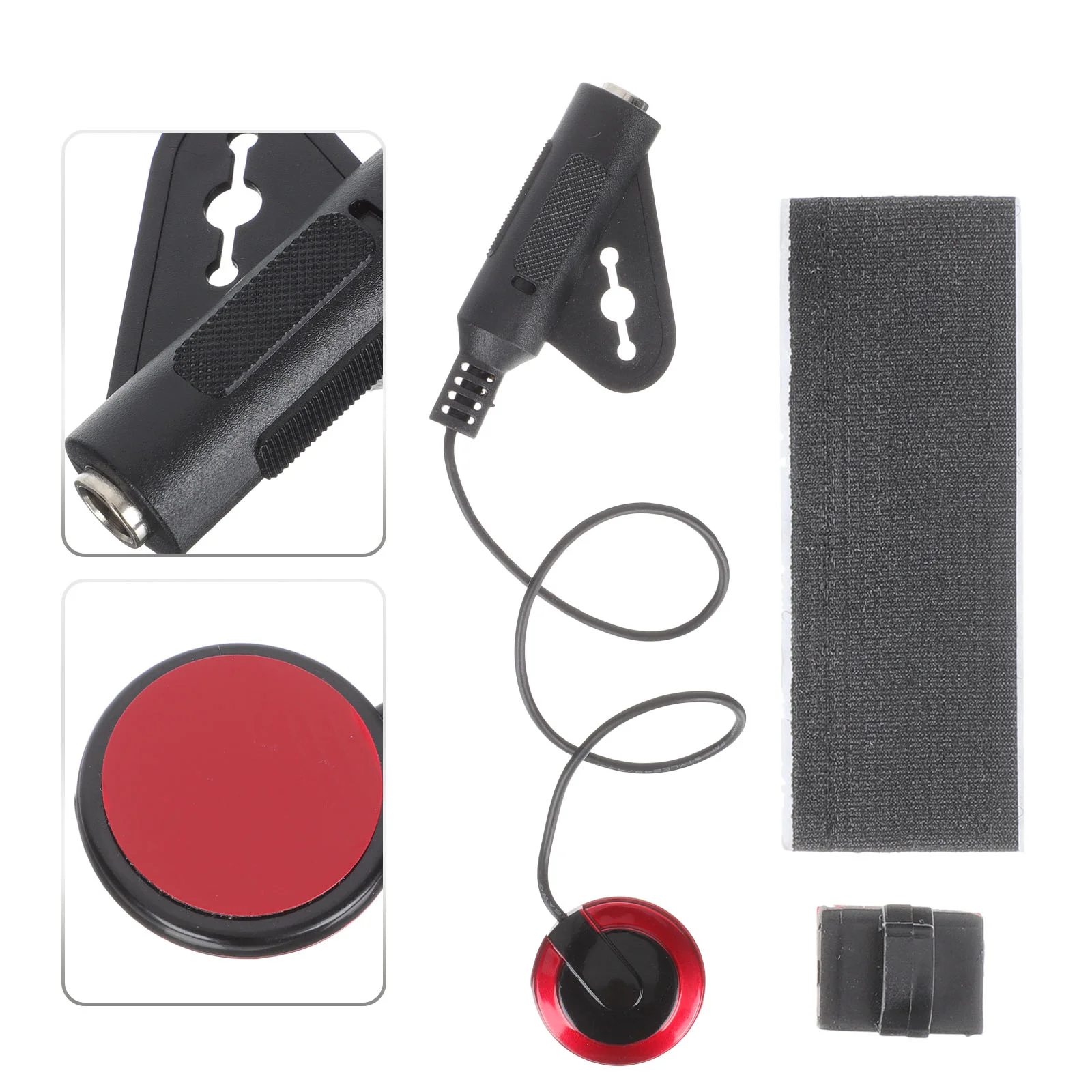 

Pickup Amplifier Sound for Guitar Hole Classical Electric Folk Thumb Piano Ukulele Pickup-Piezo Contacts