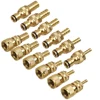 Brass Barb Hose Adapter for Garden Irrigation - Quick Connect Male Fitting, 6/8/10/12/14/16/19mm Sizes Available 1