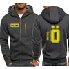 Autumn Men Suspension Car Motorcycle Sport Racing Ohlins Shock zipper Hoodies Long Sleeves Thermal Sweatshirt Ladies Unisex 3