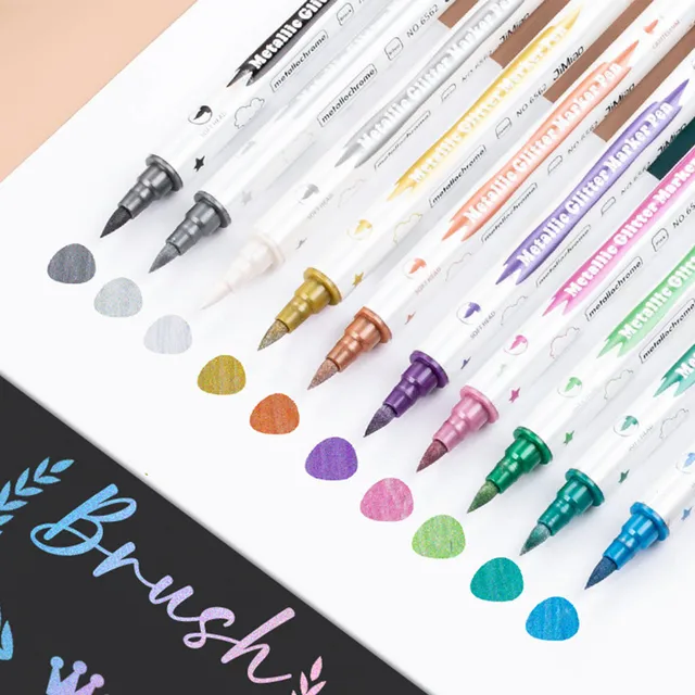 Dual Tip Metallic Markers 1