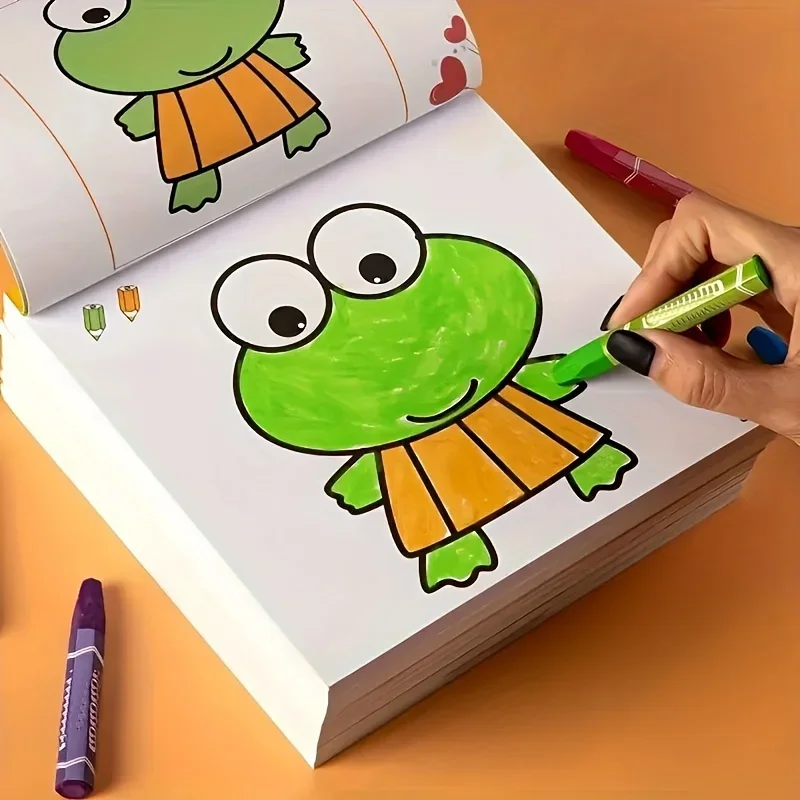 160 Pages of Painting And Graffiti Coloring Book to Learn Art, Painting, Enlightenment, And Improve Understanding Ability - 3